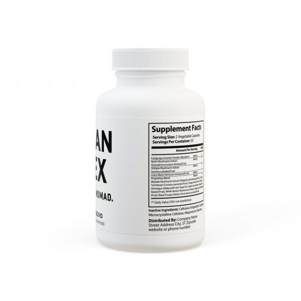 Mushroom Blend Supplement (60 Capsules) - Image 3